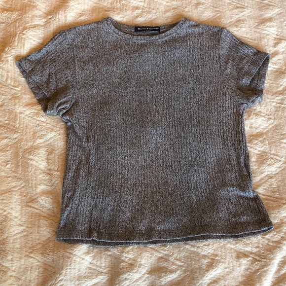 Brandy Melville Tops - Gray Brandy Melville Crop Top